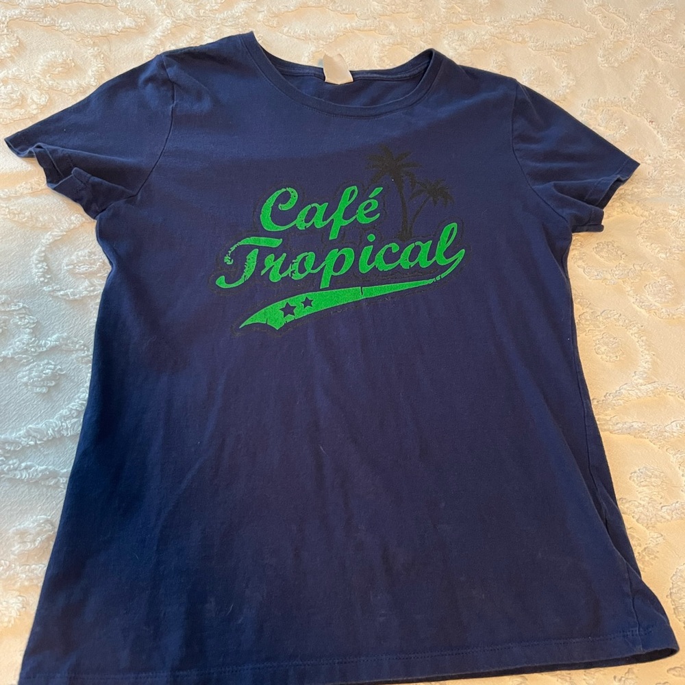 ♥️ 3/$10 ♥️  Schitts Creek Cafe Tropical T-Shirt